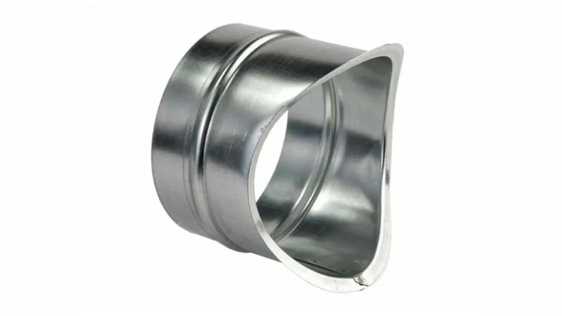 Врезка круглая  900 мм 0.9 см  0.9 мм оцинкованная сталь на резиновом уплотнителе