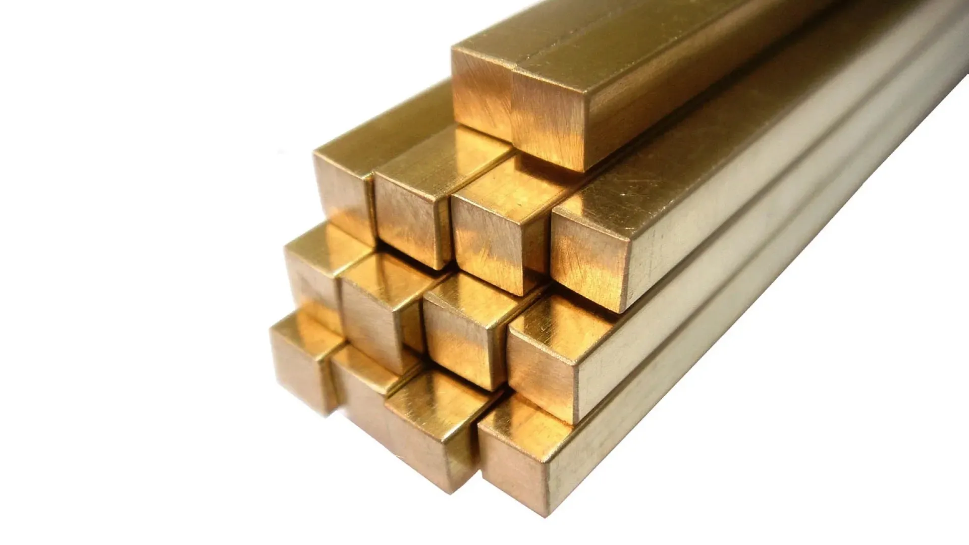 Латунный квадрат 9 мм ЛС59-1 3 м м/д